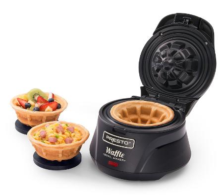 Amazon: Presto Belgian Bowl Waffle Maker Only $20.29! (Reg $45.99)