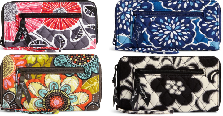 Vera Bradley Factory Exclusive Zip-Around Wallets Only $19.99 Shipped! (Reg. $44)
