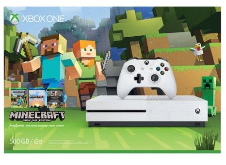 Xbox One S 500GB Console with Minecraft (Xbox One) – Only $249!