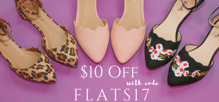 Super Cute Flats from Cents of Style – $10.00 Off! FREE SHIPPING! Includes Floral Flats!
