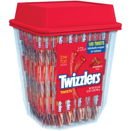 Strawberry Twizzlers Licorice 2 Pound Tub Only $5.98 + FREE In-Store Pick Up!