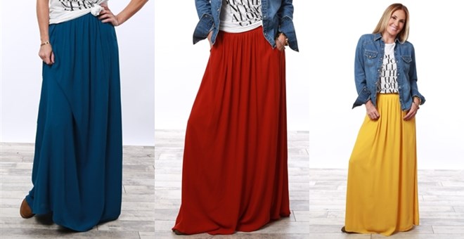 Fall Pocket Maxi Skirt from Jane – Just $19.99!