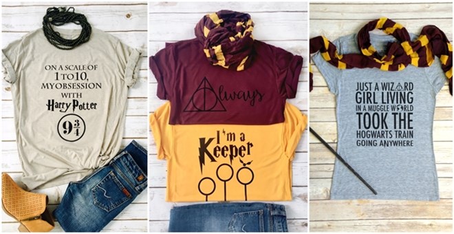 Harry Potter Inspired Graphic T-Shirts – Just $12.99!