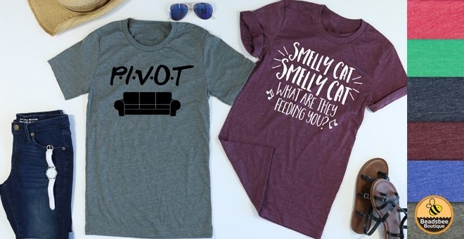 Friends Smelly Cat or Pivot Tees from Jane – Just $13.99!