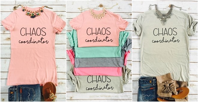 Chaos Coordinator Tees from Jane – Just $12.99!