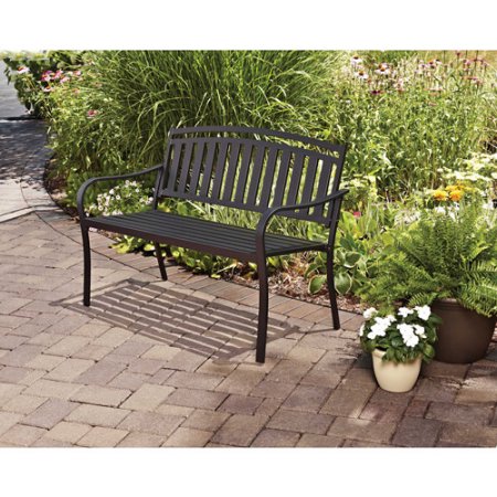 Walmart: Mainstays Slat Garden Bench Only $49.90 Shipped! (Reg $79.00)