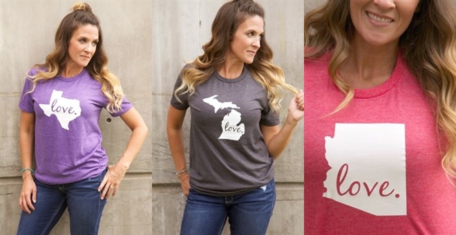 State Love Shirts from Jane – Just $12.99!