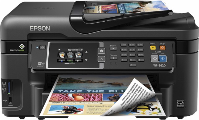 Epson WorkForce WF-3620 Wireless All-In-One Printer – Just $69.99!