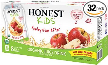 HONEST Kids Organic Apple Juice Drink 32-Count Just $9.70 Shipped on Amazon!