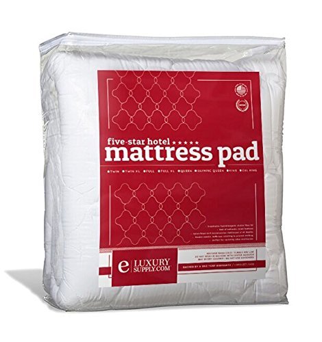 Mattress Pad with Fitted Skirt – Found in Five Star Hotels – From $54.99!