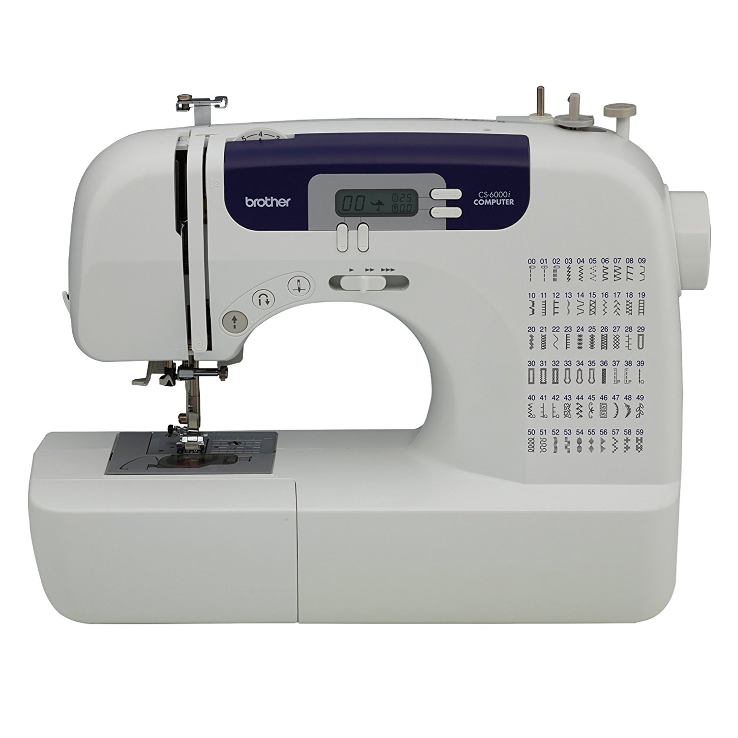Brother cs6000i 60-Stitch Computerized Sewing Machine with Wide Table – Just $153.99!