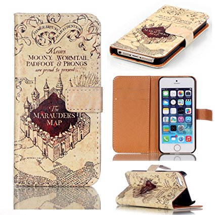 Hogwarts Marauder’s Map Patterned iPhone Case Only $9.98!
