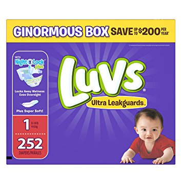 Save $2.00 Off Luvs Ultra Leakguards Diapers! Prices Start at $.10 Each! Save $2.00 Off Luvs Ultra Leakguards Diapers! Prices Start at $.10 Each!