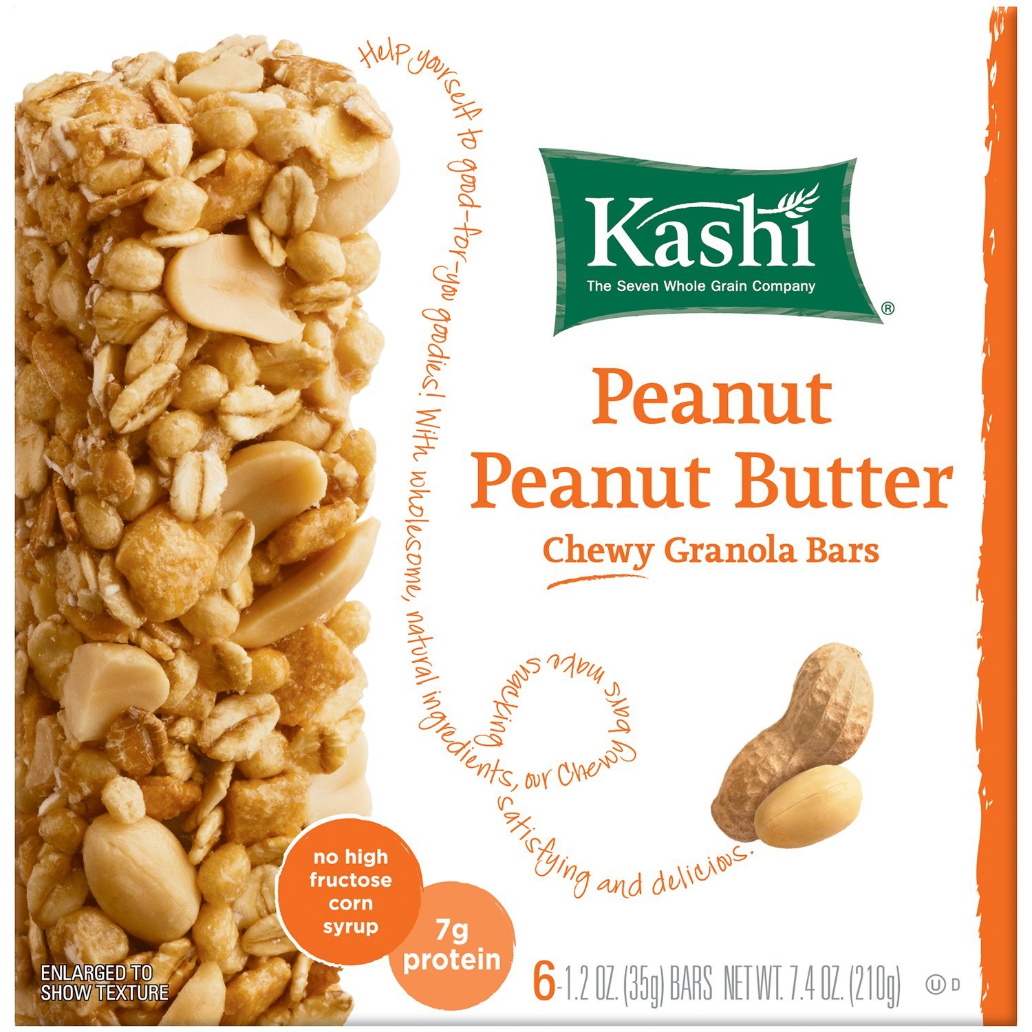 Kashi TLC Chewy Granola Bar, Peanut Peanut Butter 36 Count Only $13.59 Shipped!