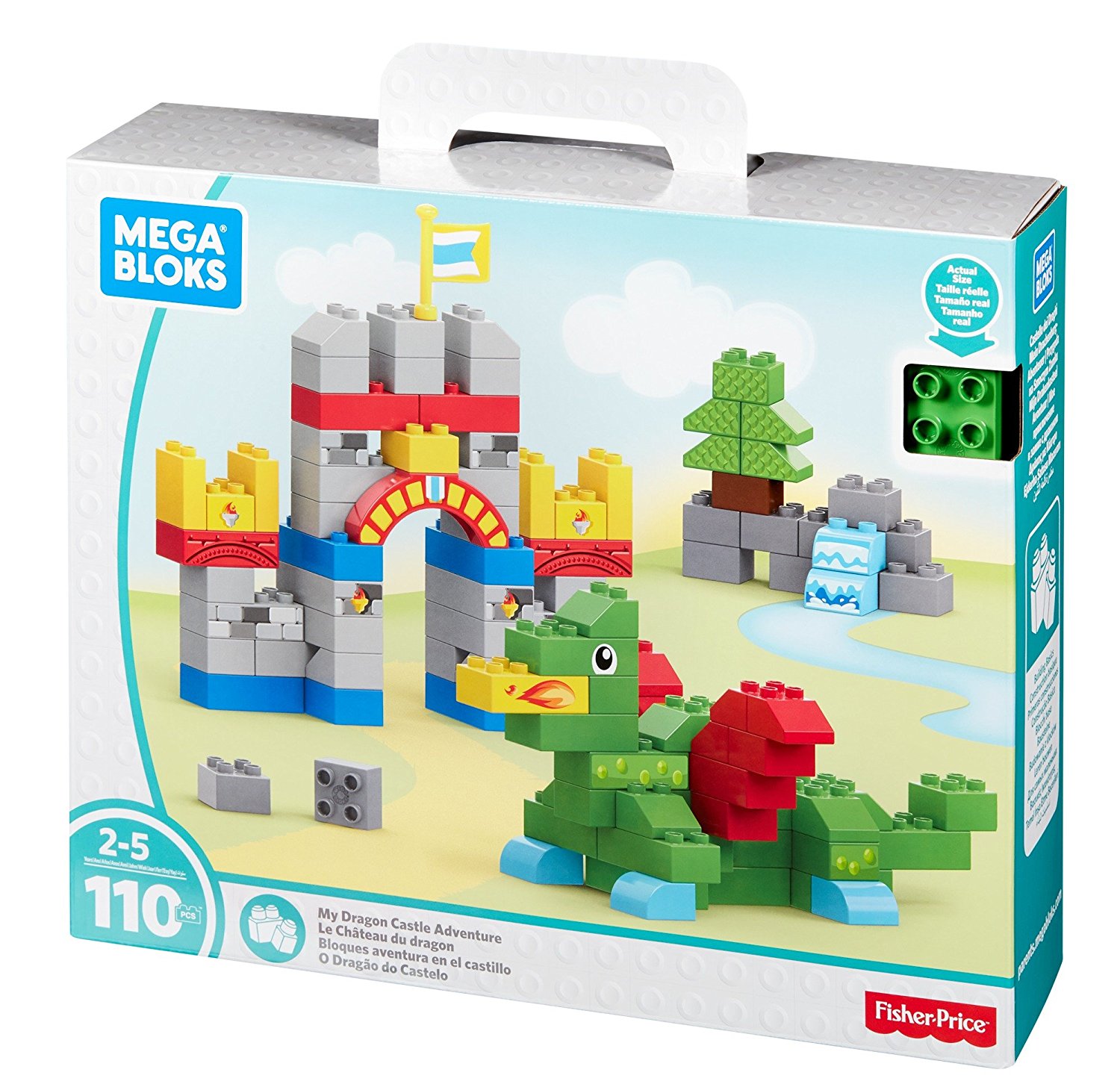 Amazon: Mega Bloks My Dragon Castle Adventure Building Kit Only $7.68!