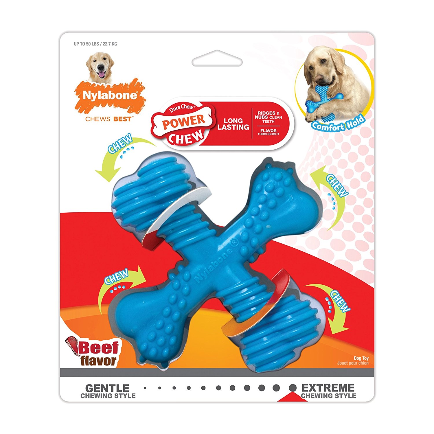 Save up to 40% on Nylabone Dog Toys & Treats!