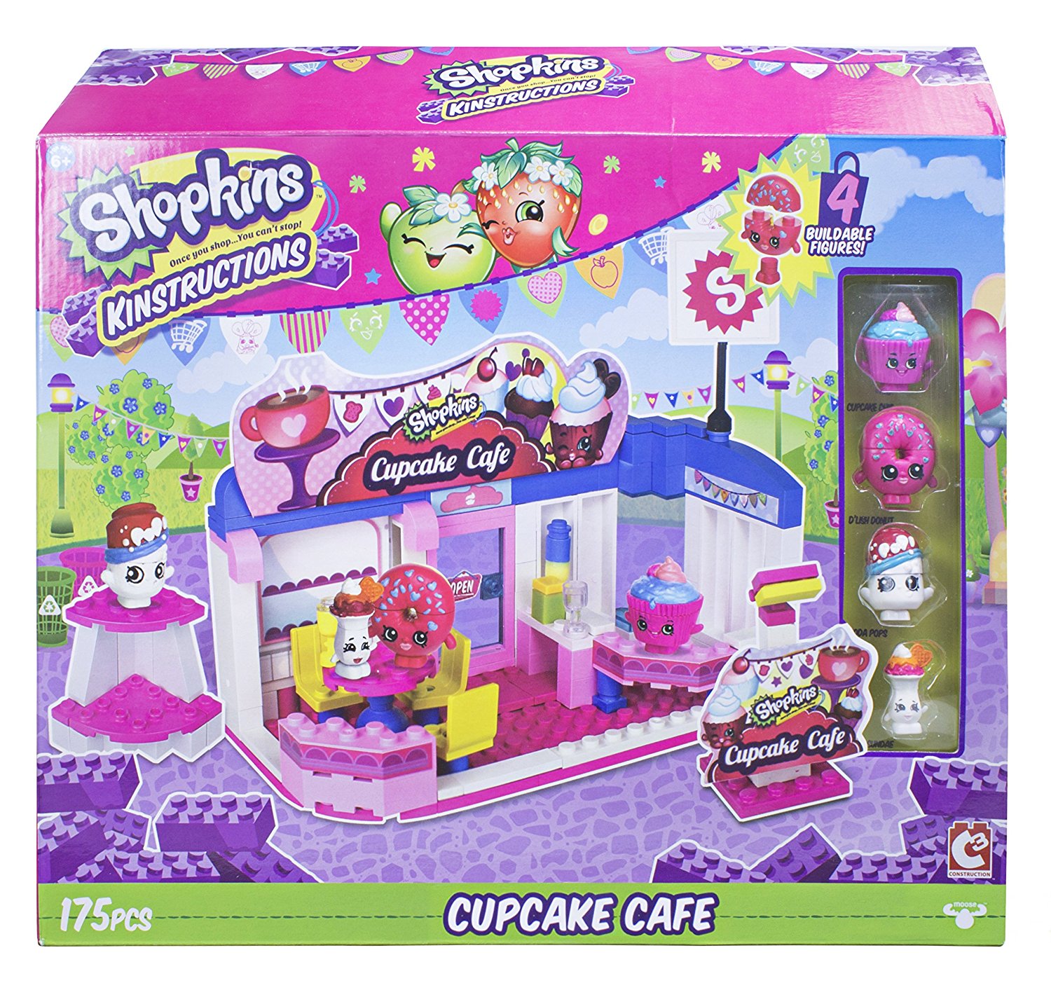 Shopkins Kinstructions Scene Pack Cupcake Cafe – Just $7.33!