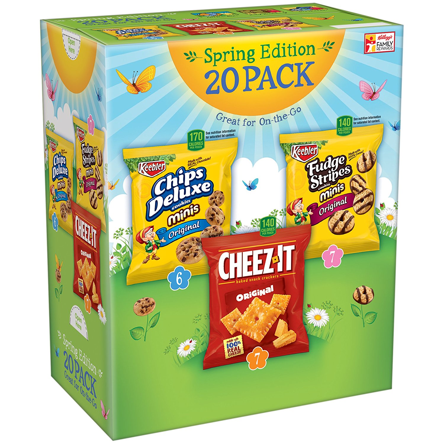 Keebler Cookie and Cheez-It Variety Pack 20 Count Only $6.38 Shipped!