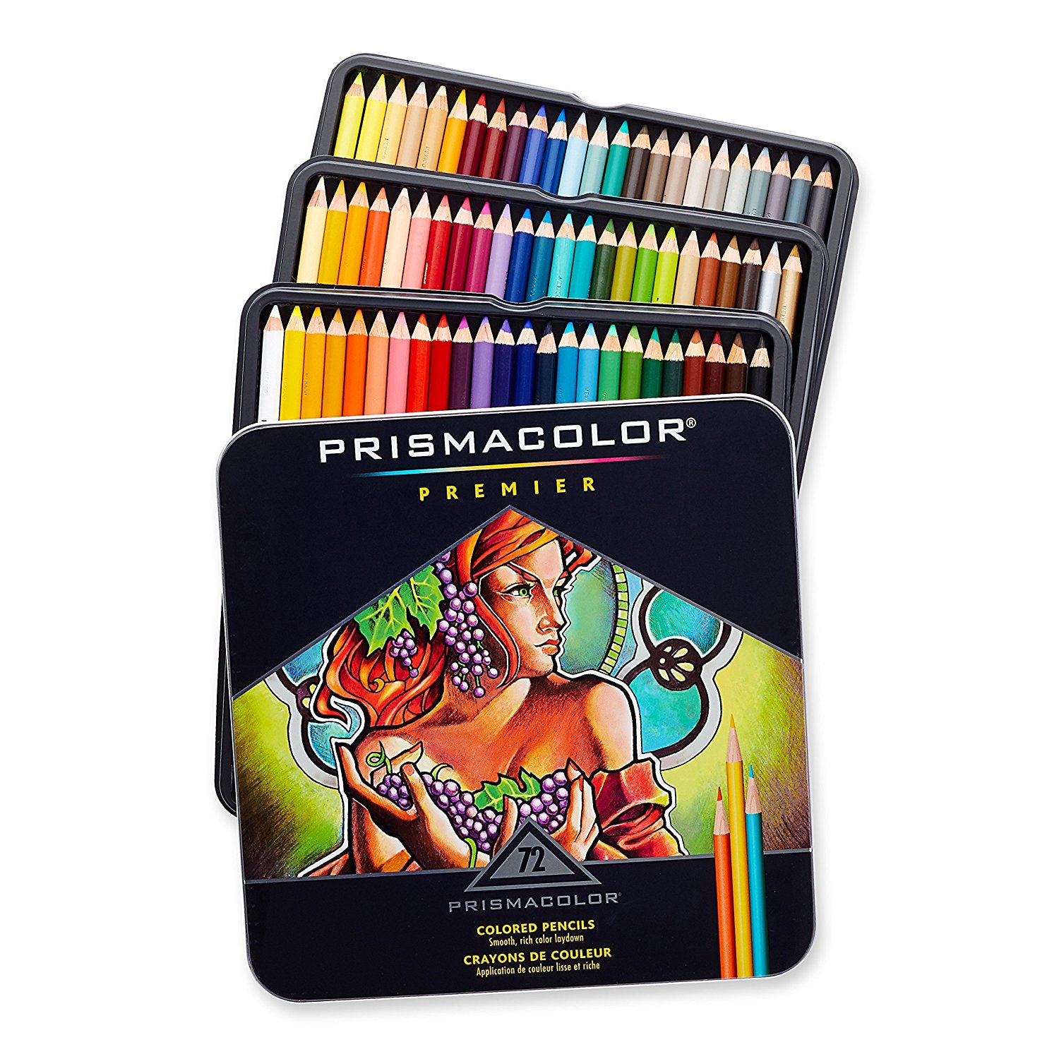 Prismacolor Premier Colored Pencils, Soft Core, 72 Count – Just $27.99!