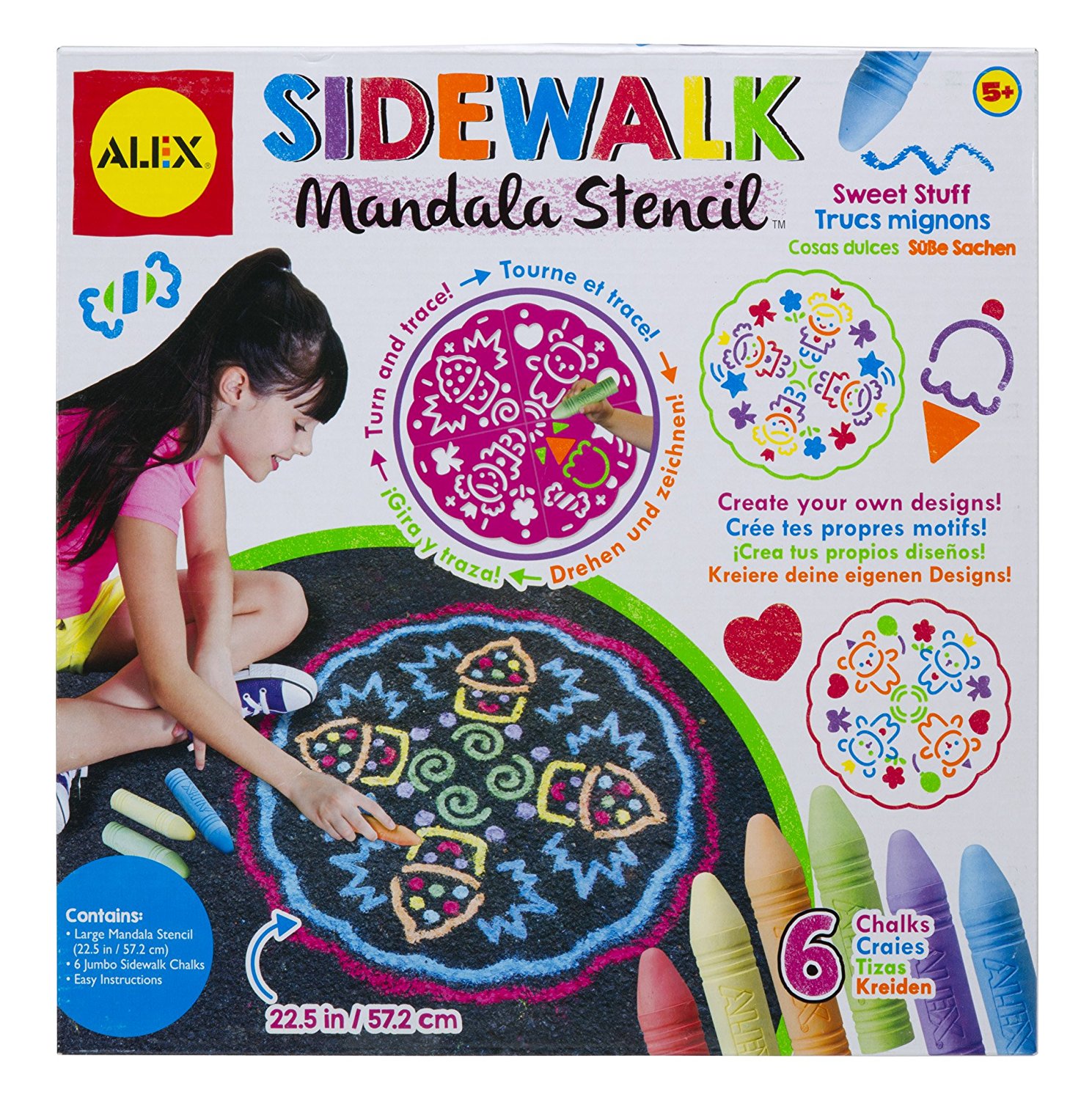 ALEX Toys Artist Studio Sidewalk Chalk Mandala – Just $3.87!