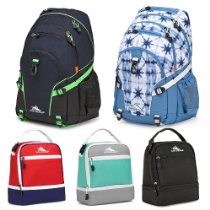 Save up to 25% on High Sierra Backpacks and Lunch Kits!
