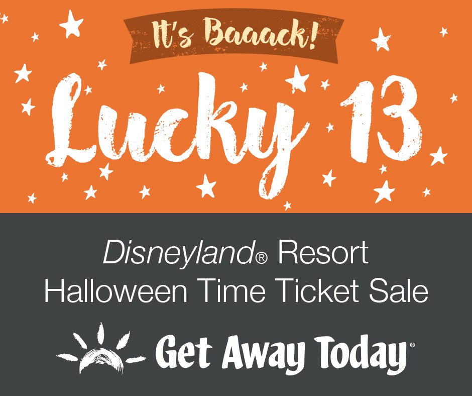 It’s BACK!! Save on Halloween Time at Disneyland!