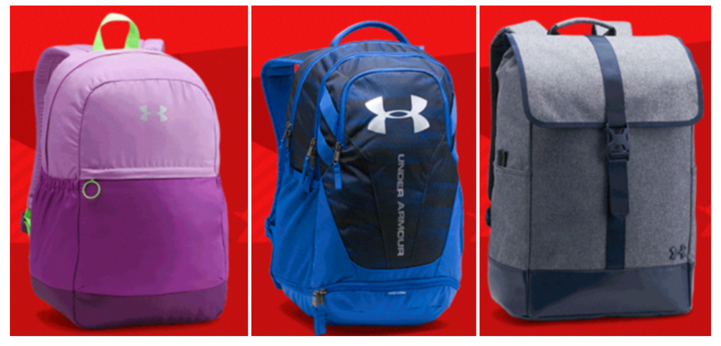 25% Off Backpacks At Under Armour!