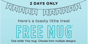 FREE White 11oz Mug From Shutterfly Just Pay Shipping!