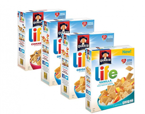 Quaker Life Breakfast Cereal Variety 4-Pack Just $5.47 Shipped!
