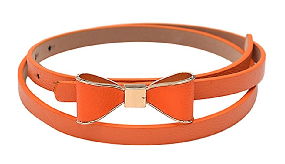 Women’s Candy Color Bowknot Belt Just $2.39 Shipped!