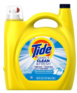 Tide Simply Clean & Fresh HE Liquid Laundry Detergent 138fl oz $8.97!