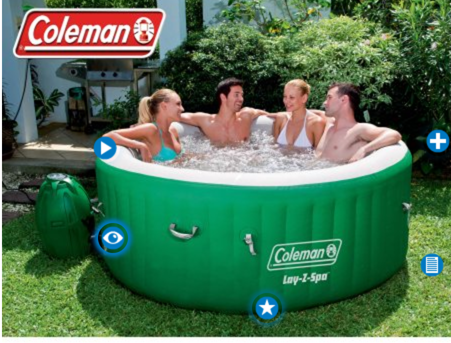 Coleman Lay-Z Massage Portable Spa Just $291.14!