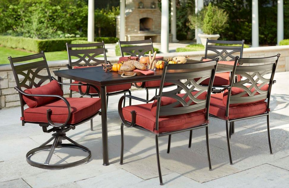 Hampton Bay Middletown Rectangular Patio Dining Table Just $74.75!