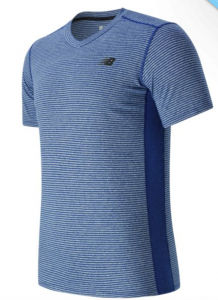 New Balance Striped Sonic Top Men’s Performance Tee $19.99 Today Only!
