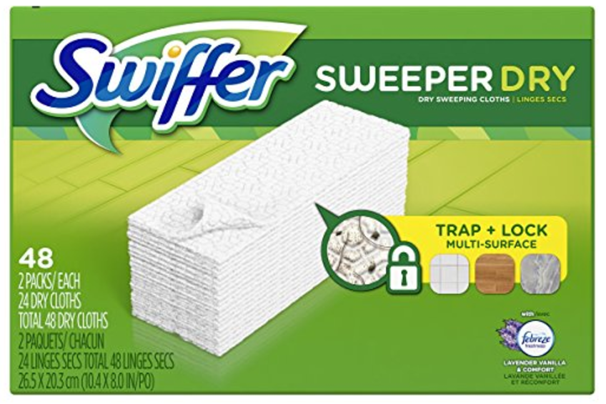 Swiffer Sweeper Dry Sweeping Pad Refills 48-Count Just $9.34!