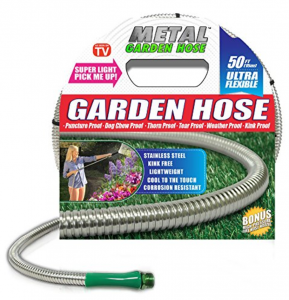 50-Foot Metal Garden Hose Just $28.99 Today Only!