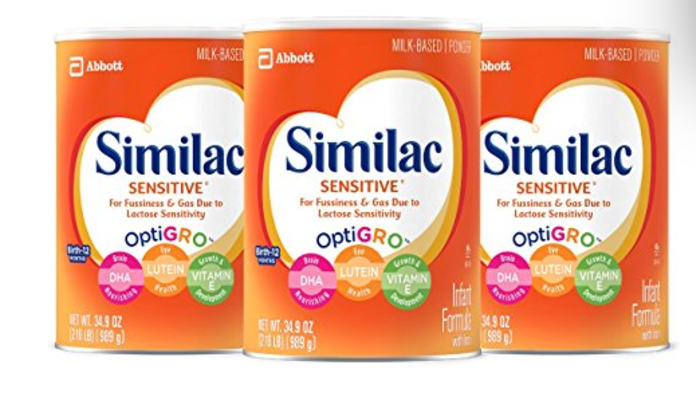 Similac Sensitive Infant Formula 2.18lb 3-Pack Just $57.96 Shipped! That’s $19.32 Each!