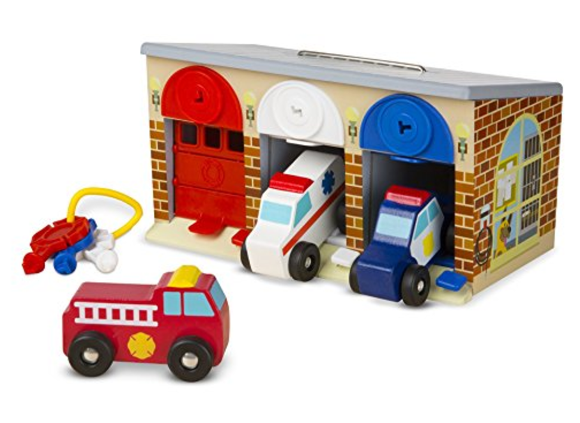 PRICE DROP! Melissa & Doug Lock and Roll Rescue Garage Just $11.59!