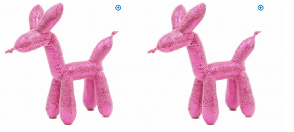 Sparkly Pink Stuffed Balloon Puppy Toy Just $1.99!