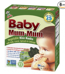 Prime Exclusive: Baby Mum-Mum Rice Rusks, Vegetable, 24 pieces 6-Pack Just $7.14 Shipped!