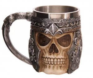 Stainless Steel 3D Skull Mug Just $10.50 Shipped! Perfect for Halloween!
