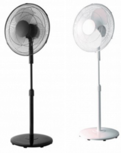 Mainstays 16″ Stand Fan Black or White Just $11.44!