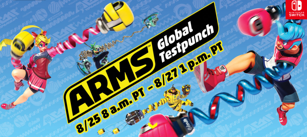 Download The ARMS Testpuch Demo on Nintendo Switch FREE! This Weekend Only!