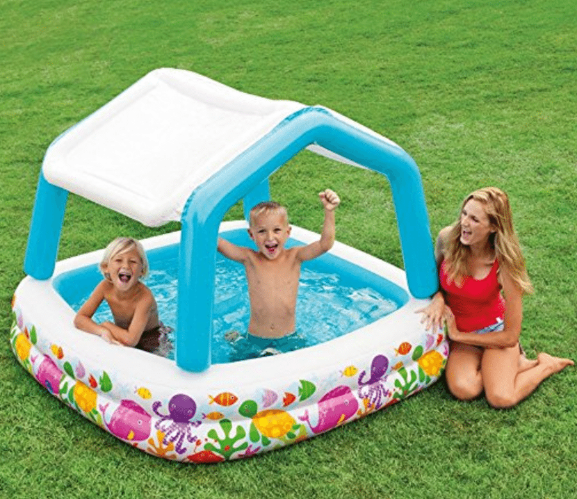 Intex Sun Shade Inflatable Pool Just $14.91!