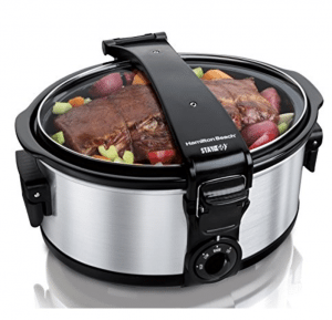 Hamilton Beach Stay-or-Go 6-Quart Portable Slow Cooker Just $20.93!