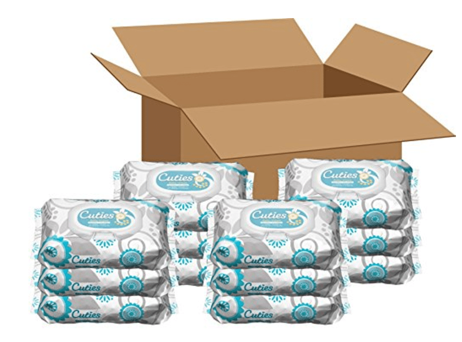 Cuties Baby Wipes 72-Count 12-Pack Just $14.09! Just $0.02 Per Wipe!