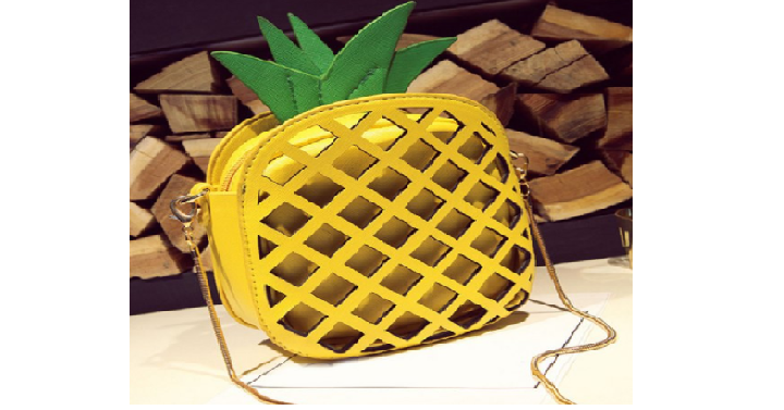 Pineapple Shaped Crossbody Bag Only $9.69 Shipped! (Reg. $28)
