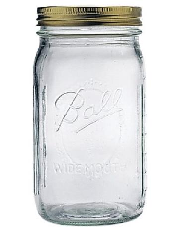 Ball Wide Mouth Canning Jar-Quart (Pack of 12) – Only $8.99!