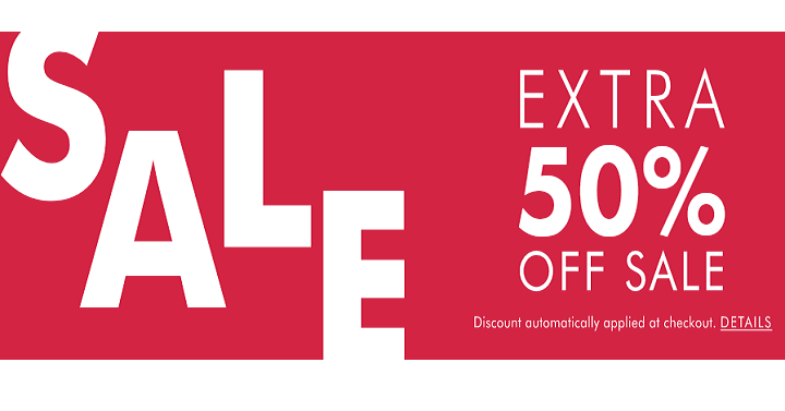Banana Republic: Extra 50% Off Sale Items! Prices Start Around $5.00!