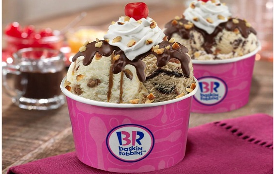 Free Baskin Robbins Ice Cream!